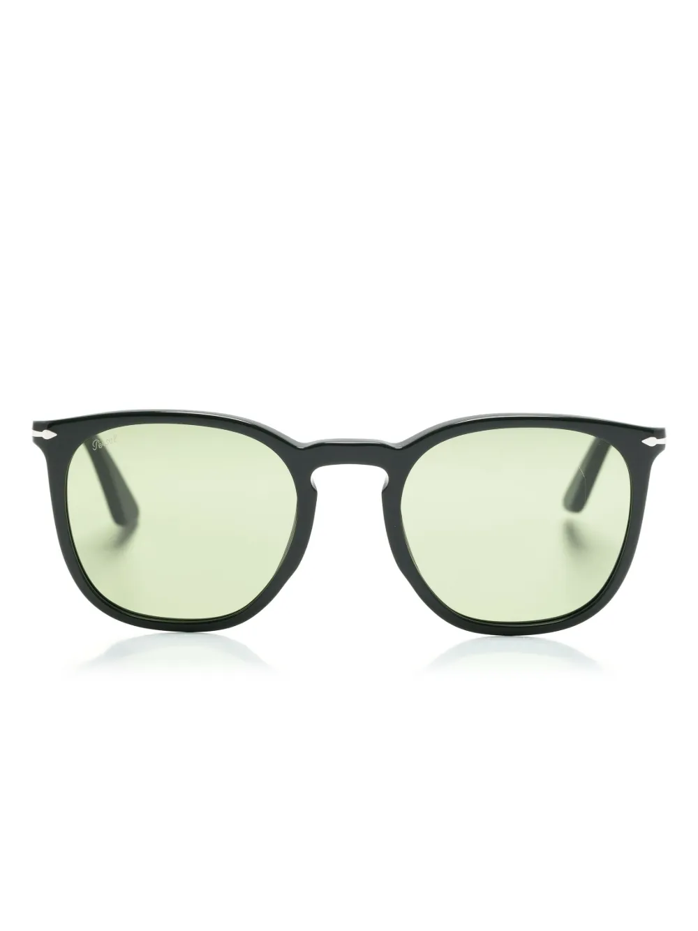 

Солнцезащитные очки в прямоугольной оправе Persol, зеленый