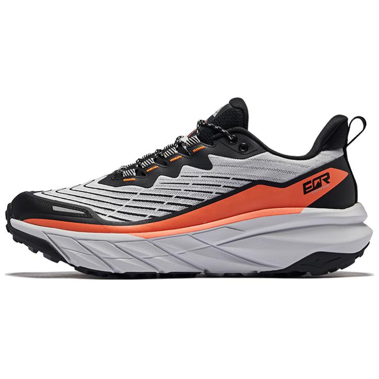 

Erke Кроссовки для бега Vertical And Horizontal Series Low Top, мужские, дымчато-серые, угольно-черные