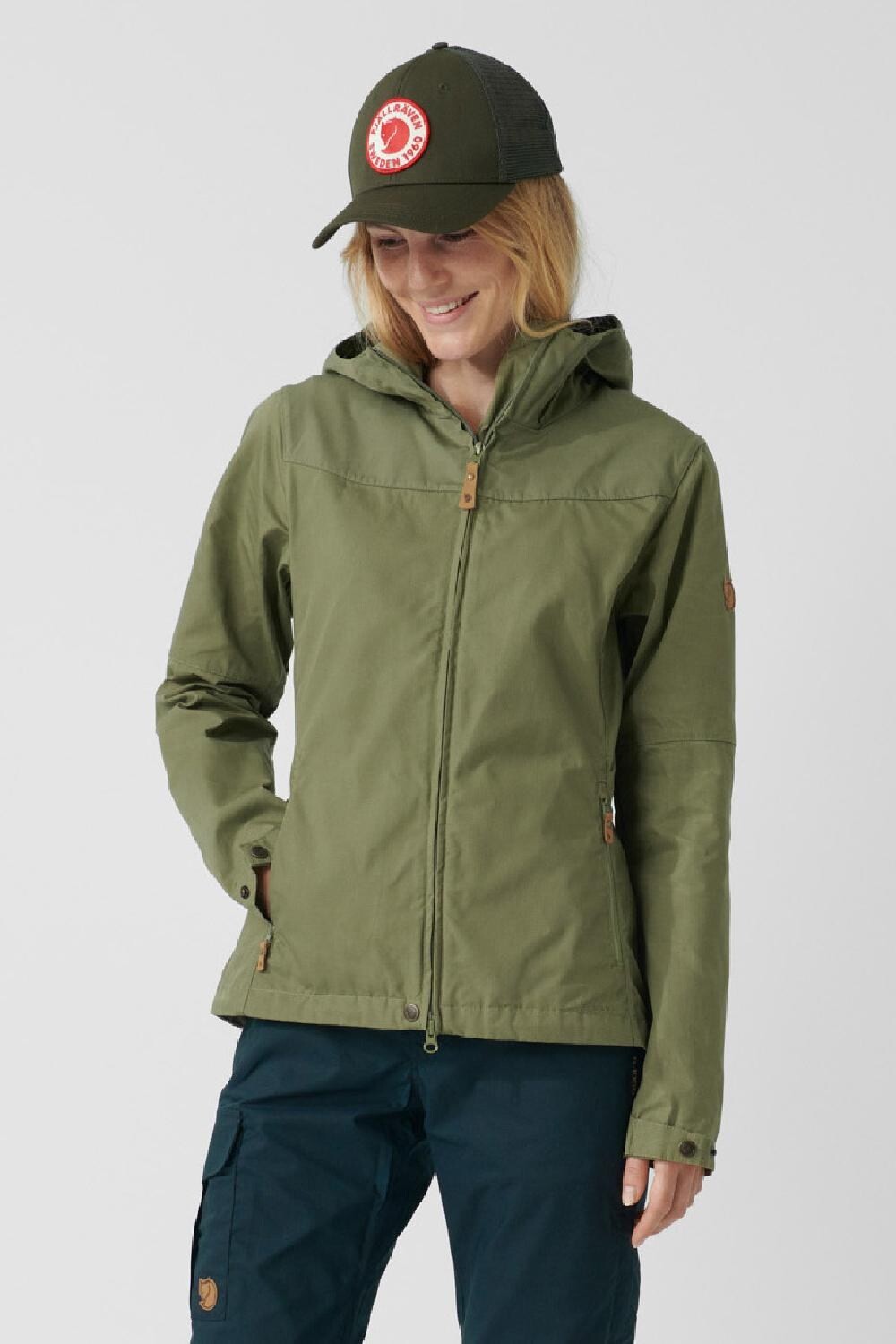 

Куртка Stina - женская Fjallraven, зеленый