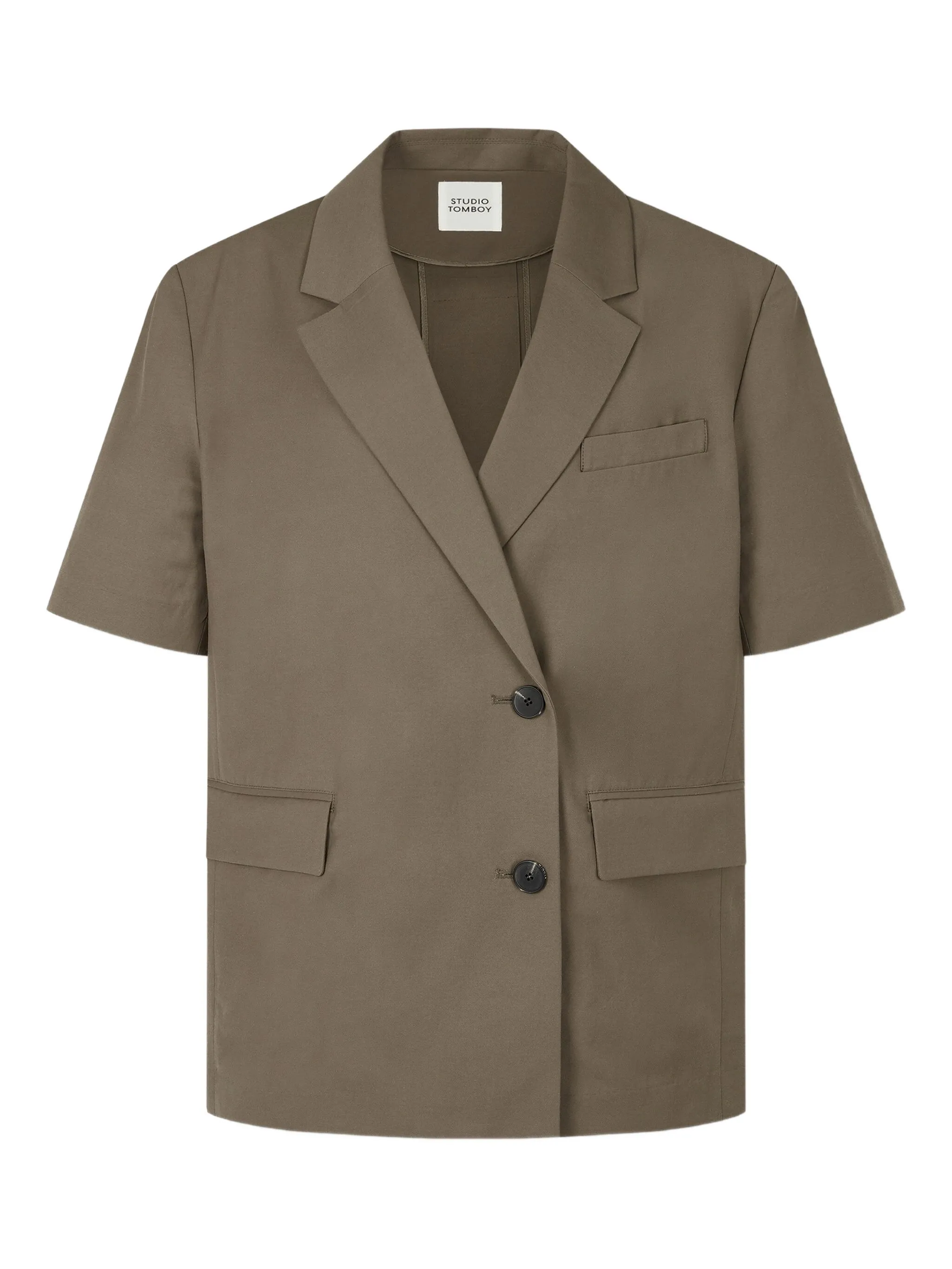 

Жакет с короткими рукавами Tomboy, коричневый