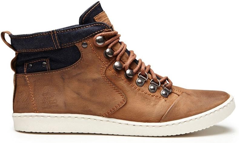 Мужские высокие кеды JACK JONES Jack & Jones, золотисто-коричневый — фото 2
