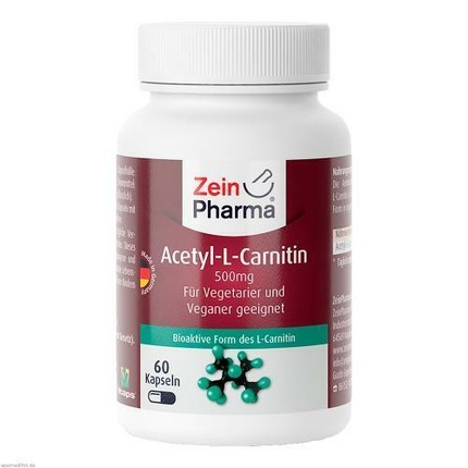 

Капсулы Ацетил-L-Карнитин 60 шт Zein Pharma - Germany Gmbh