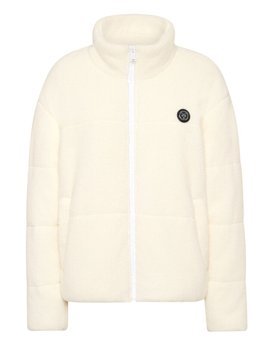 

Стеганая куртка пуховик Plein Sport Between-Season Jacket, белый