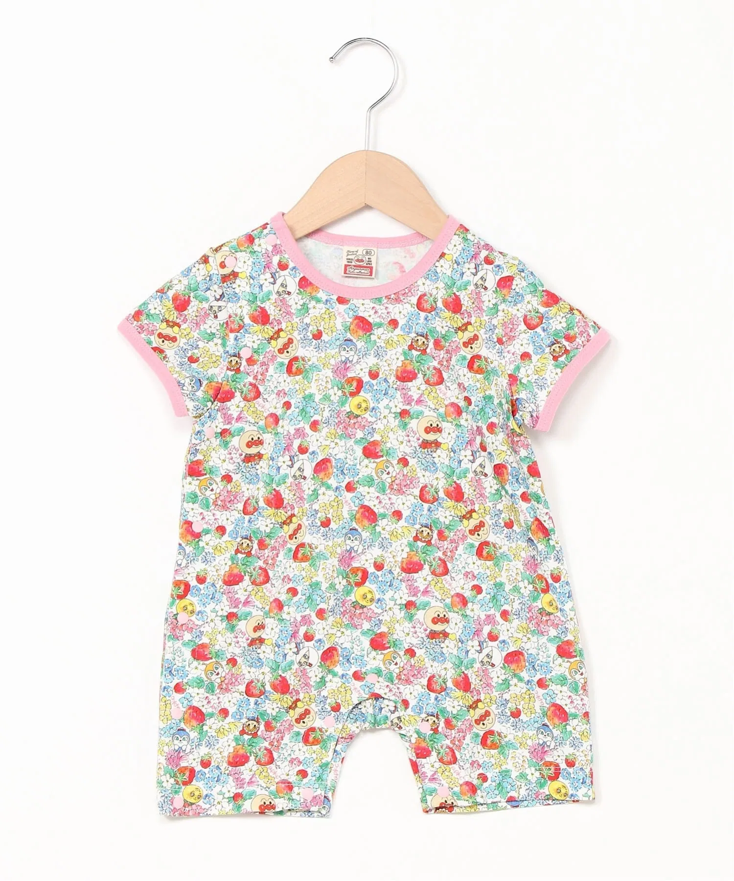 APKC/(K) Комбинезон с короткими рукавами и принтом по всей поверхности Anpanman Kids Collection, Red — фото 2