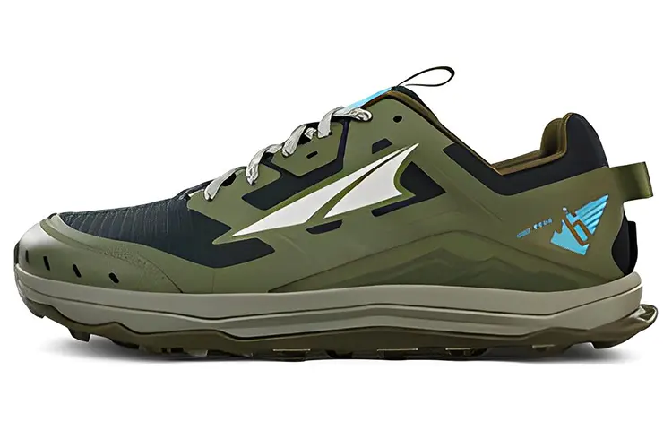 

Кроссовки мужские Lone Peak 6 с низким верхом коричневого/оливкового цвета Altra
