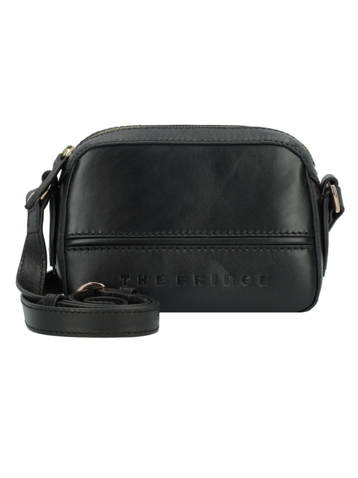 

Наплечная сумка The Bridge Daphne Umhängetasche Leder 19 cm, цвет nero abb. oro