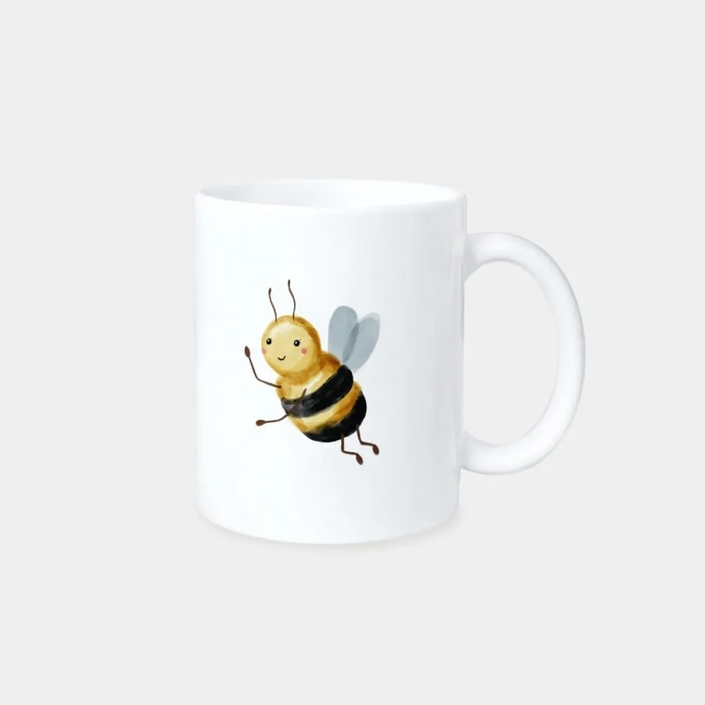 Кружка Odernichtoderdoch Flying Bee с иллюстрациями, детский дизайн с животными, 330 мл