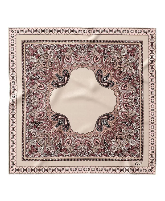 

Мужской шейный платок Marcello - шелковый платок для мужчин Elizabetta, серый