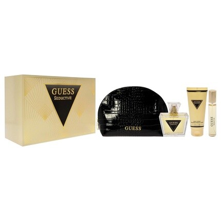 Seductive 2,5 унции Edt спрей 0,5 унции Edt спрей 3,4 унции лосьона для тела в упаковке для женщин, Guess — фото 3