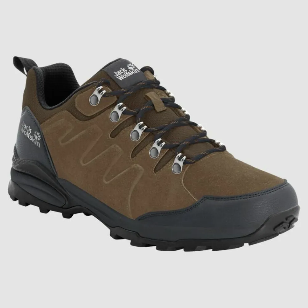 

Походная обувь Jack Wolfskin Shoes Refugio Texapore Low, коричневый