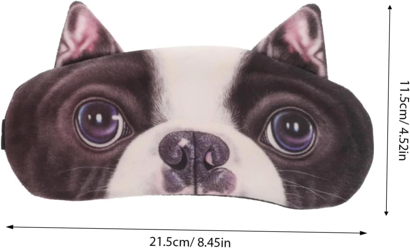 Маска для лица NIYANGLE — Для сна Animal Eyes с регулируемым ремешком — фото 2