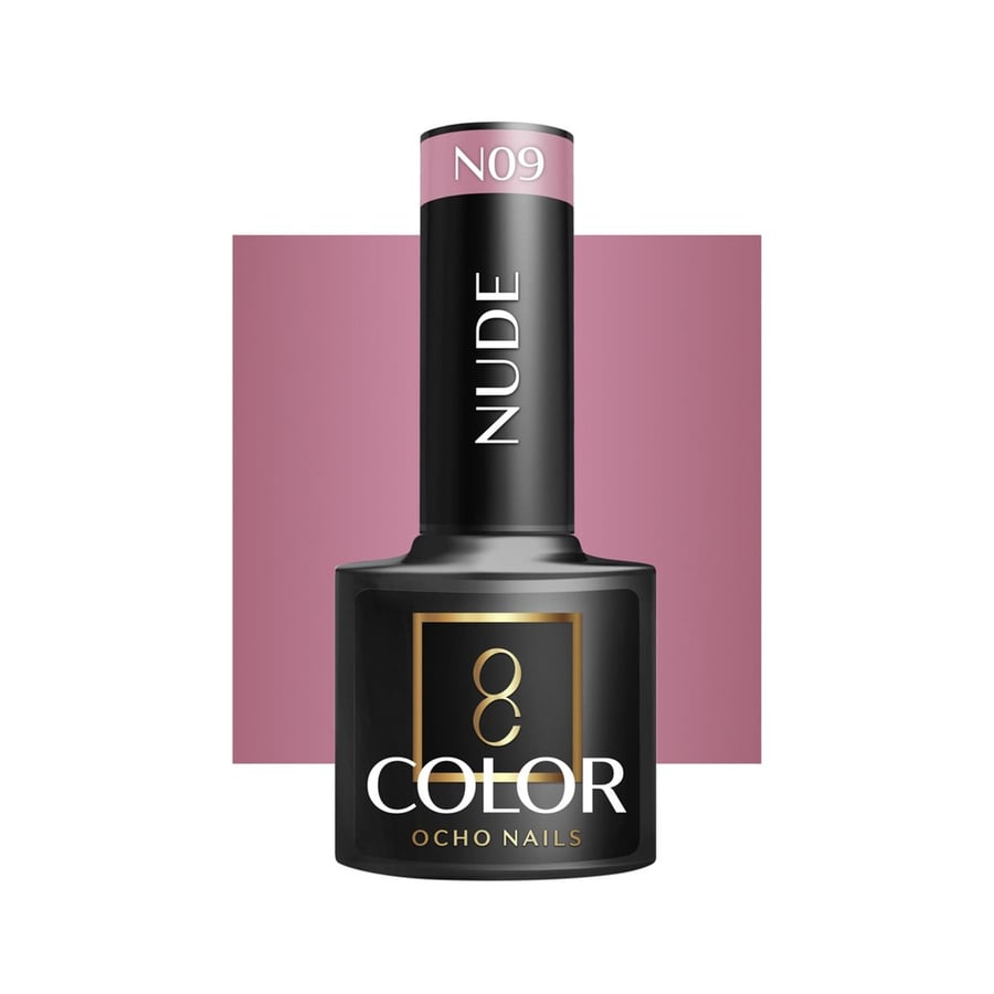 

OCHO NAILS Гибридный лак для ногтей телесного цвета N09 -5 г Active Shop