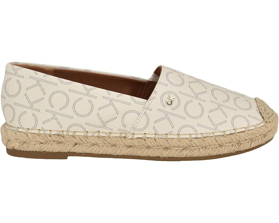 Лоферы Calvin Klein Popular, цвет Ivory Logo — фото 3
