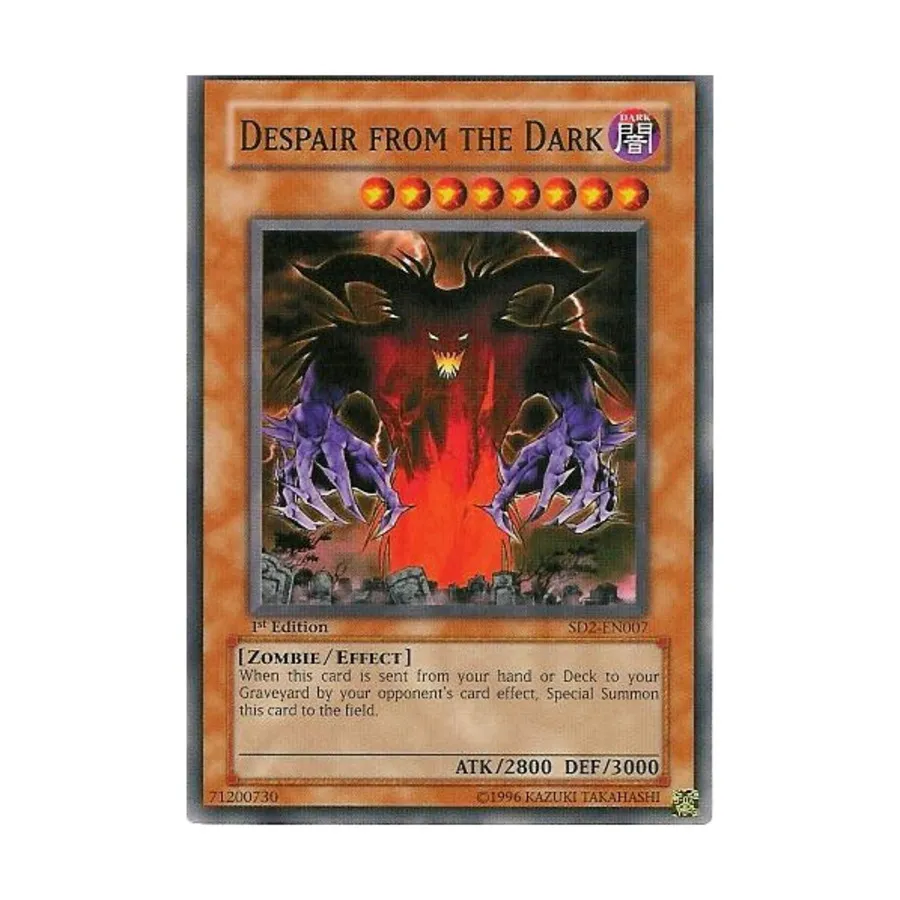 

CCG Отчаяние из тьмы (Обычное), Yu-Gi-Oh - Structure Deck - Zombie Madness - Singles