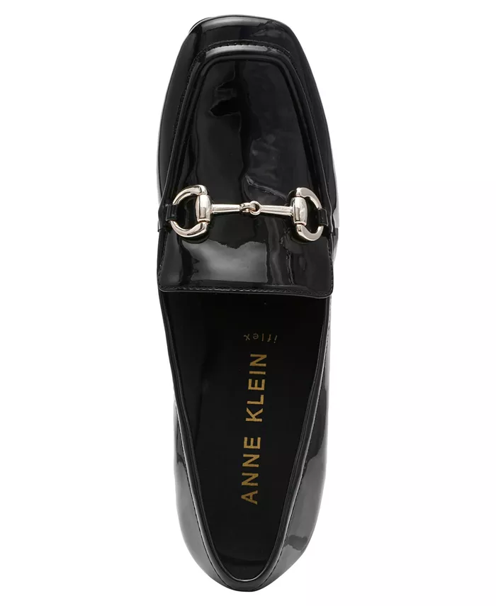 Женские туфли-лодочки Tobi на квадратном каблуке Anne Klein, черный — фото 4