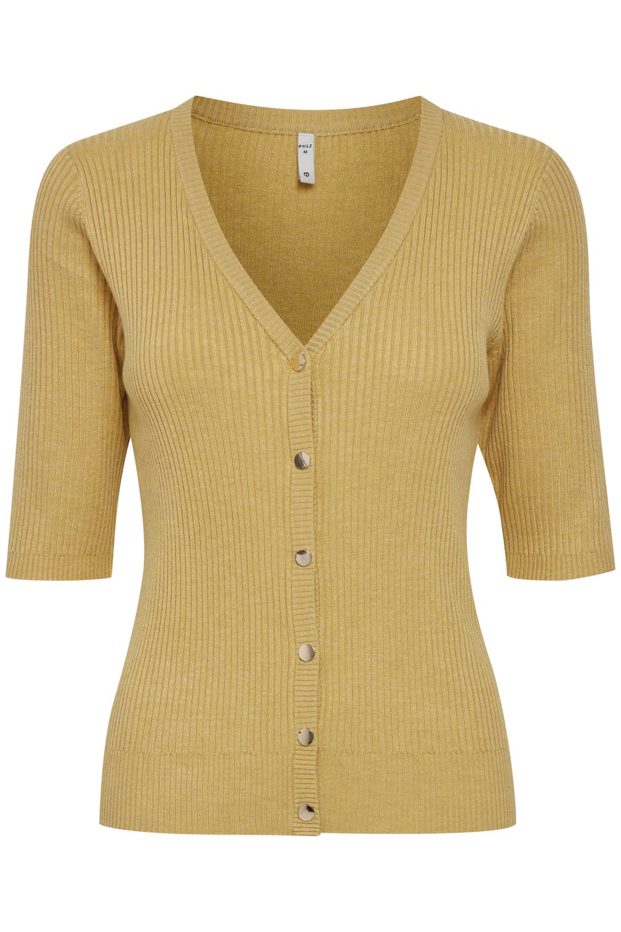 

Кардиган PULZ Jeans Knit Cardigan SARA, желтый