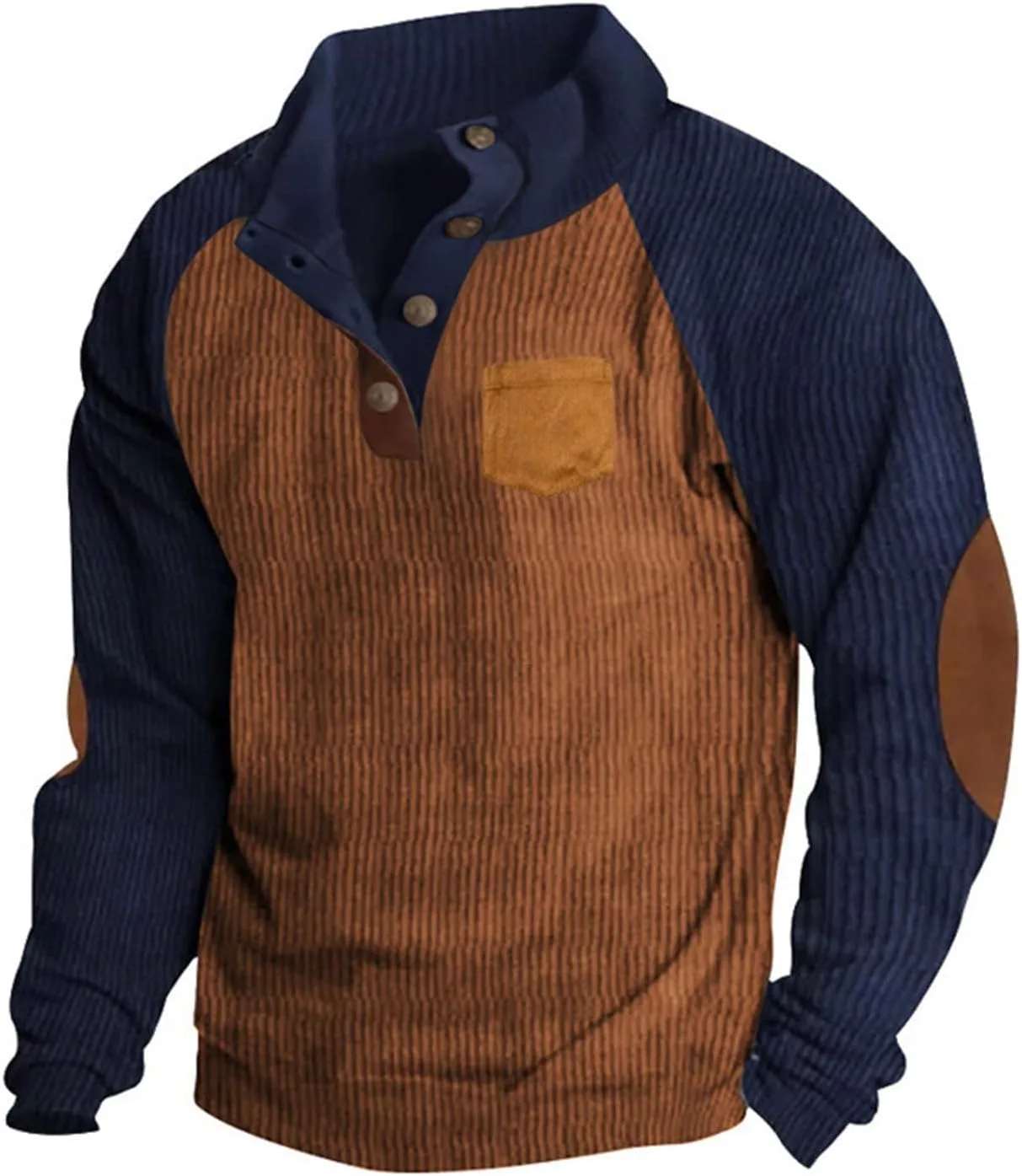 

Толстовка Muscularfit с молнией, длинный рукав, вельвет