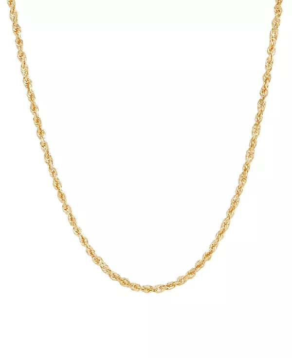 

Ожерелье из полированной цепочки длиной 18 дюймов (1-3/4 мм) из 14-каратного золота Macy'S, gold
