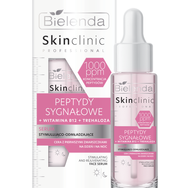 

Стимулирующая и омолаживающая сыворотка для лица, 30 мл Bielenda Skin clinic professional
