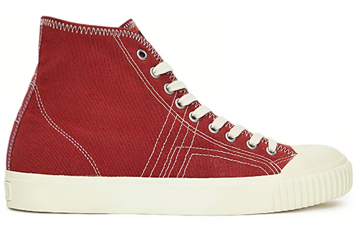 

Скейтбординговые туфли унисекс с высоким верхом кирпично-красного цвета Onitsuka Tiger, Красный, Скейтбординговые туфли унисекс с высоким верхом кирпично-красного цвета Onitsuka Tiger