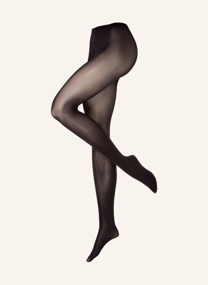 

Сатиновые непаковые колготки Wolford, черный