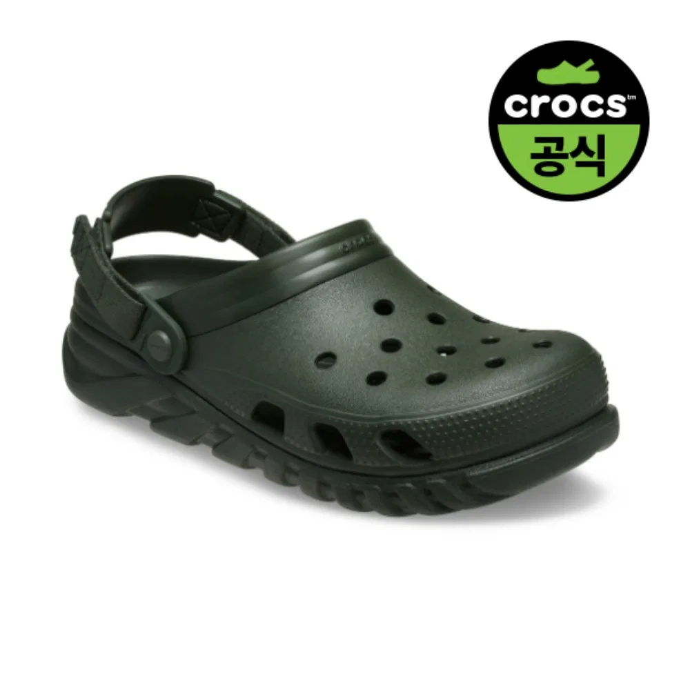 Мужские клоги Duet Max II цвета папоротниковый зелёный от Crocs — фото 2