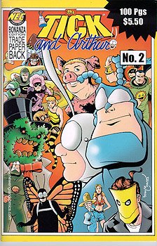 

The Tick and Arthur #2 (Bonanza Edition Trade paperback , 100 pages) (New England Comics (NEC))