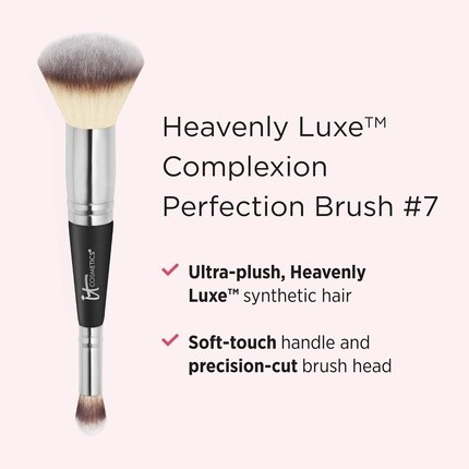 It Cosmetics Dual Airbrush Кисть для тонального крема для тонального крема, 0,5 унции, Kidsnado — фото 2