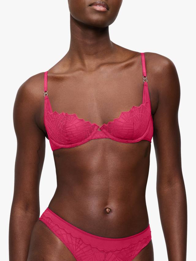 

Тот вечер в Вегасе Non-Padded Balconette бра Triumph, Flashy Pink