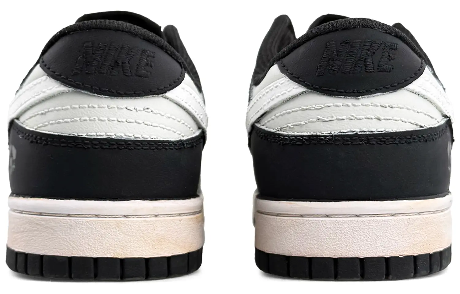 

Кроссовки Nike Dunk Skateboarding Shoes Women's Low-top White, серый