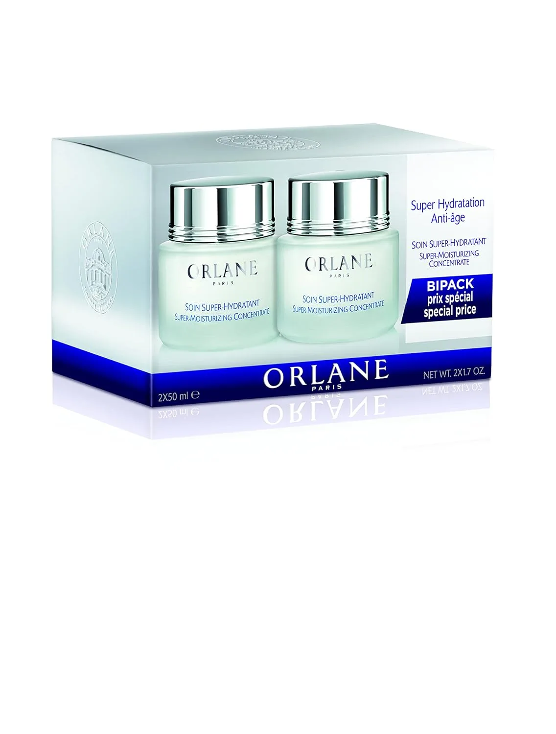 ORLANE PARIS Высокоэффективное увлажняющее средство, 2 шт.