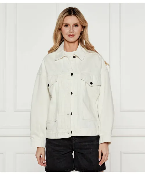 

Джинсовая куртка Gatria Oversize fit Hugo, белый