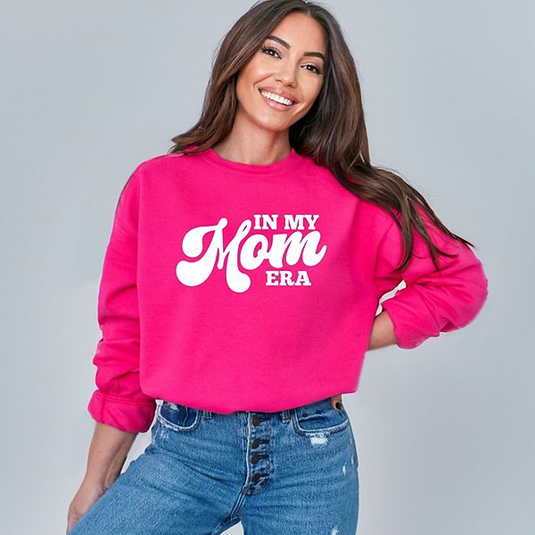 

Свитшот In my mom era Simply Sage Market, Raspberry, Зеленый, Свитшот In my mom era Simply Sage Market, Raspberry