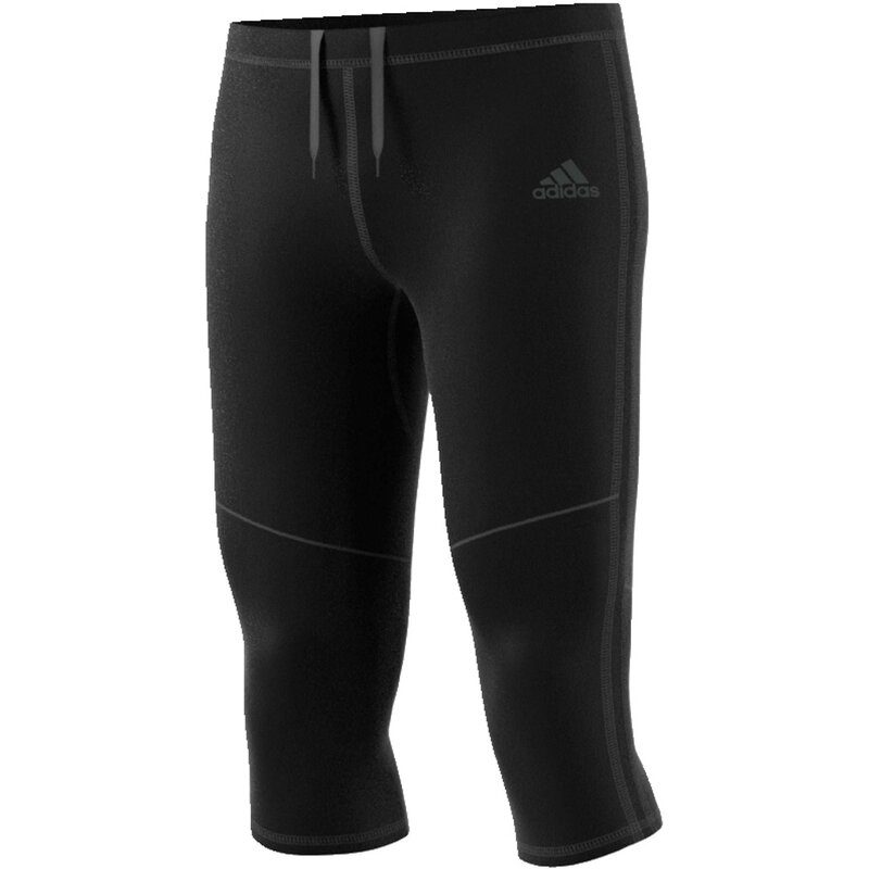 

Леггинсы для бега / тренировочные леггинсы, ответ 3/4 Adidas, черный