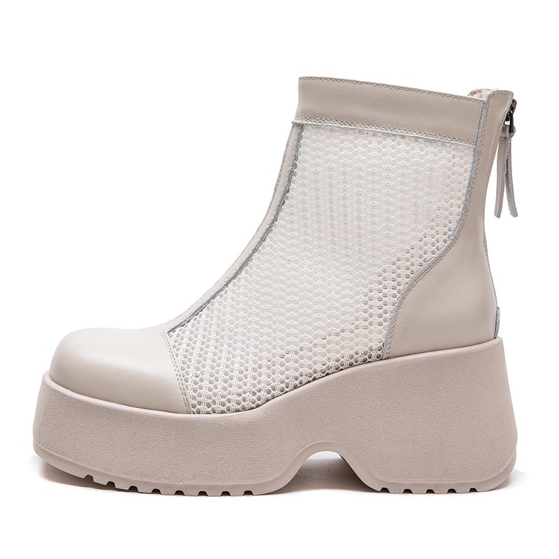 Yao Qia Женские ботильоны бежевые, цвет Beige