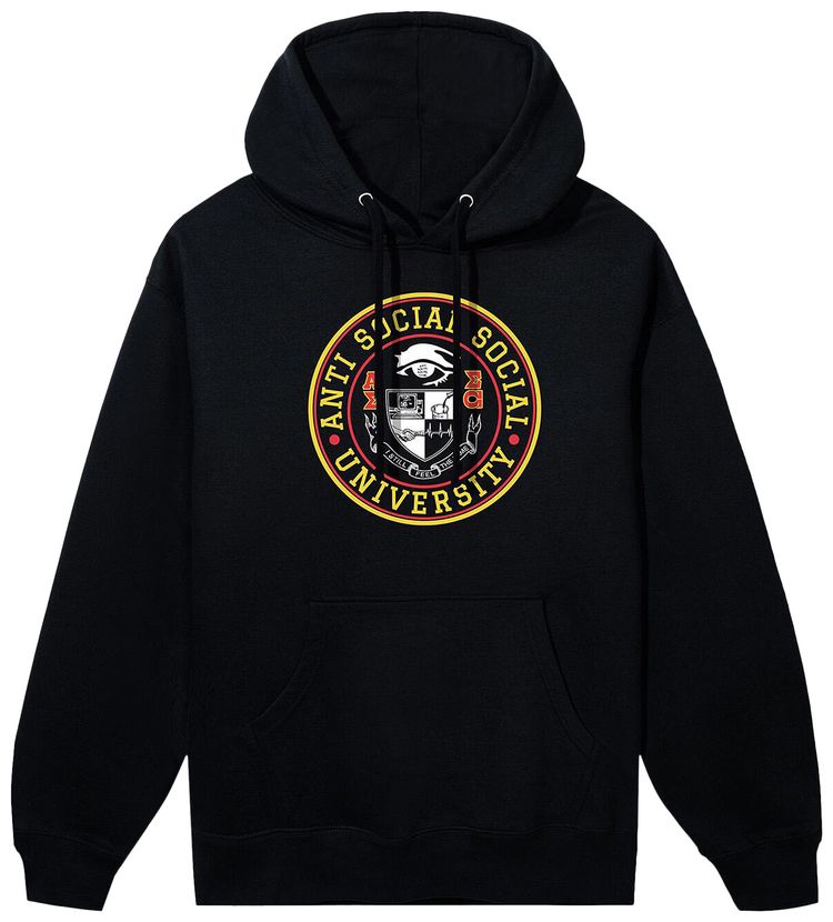 

Худи Anti Social Social Club Lurkin' Hoodie 'Black', черный