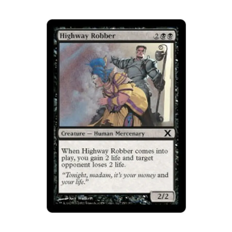 

CCG Шоссейный грабитель (К), MTG - 10th Edition