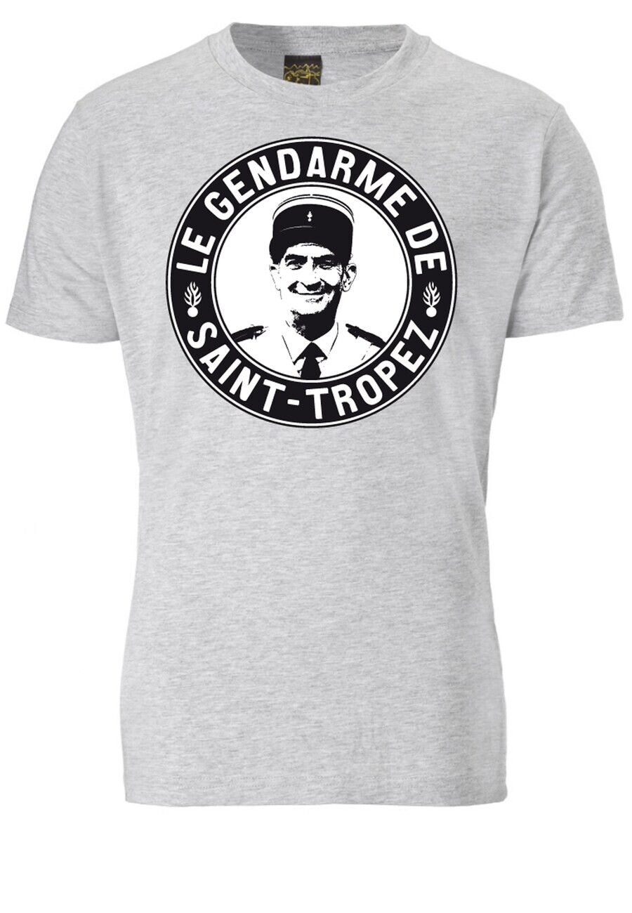 

Футболка LOGOSHIRT Shirt Gendarm von St.-Tropez, серый