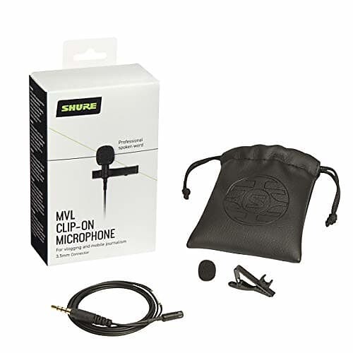

Конденсаторный микрофон Shure MOTIV MVL Omnidirectional USB / Lightning Lavalier Microphone
