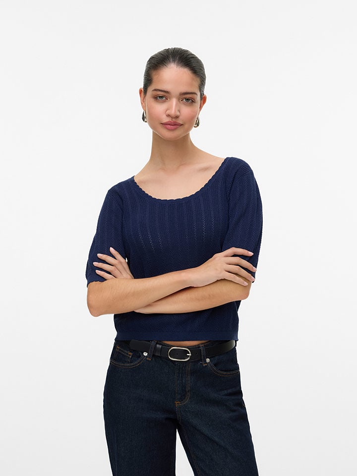 

Футболка Vero Moda, темно-синий