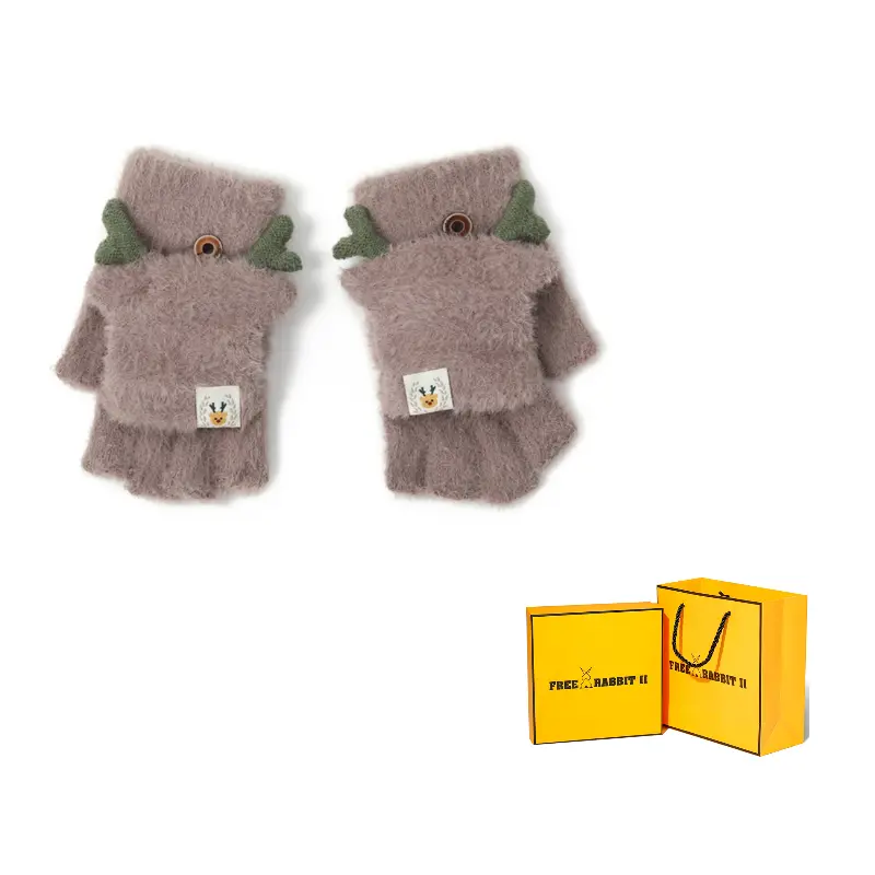 

FREE RABBITⅡ Плюшевый термокомплект с короткими рукавами унисекс, Dark Gray