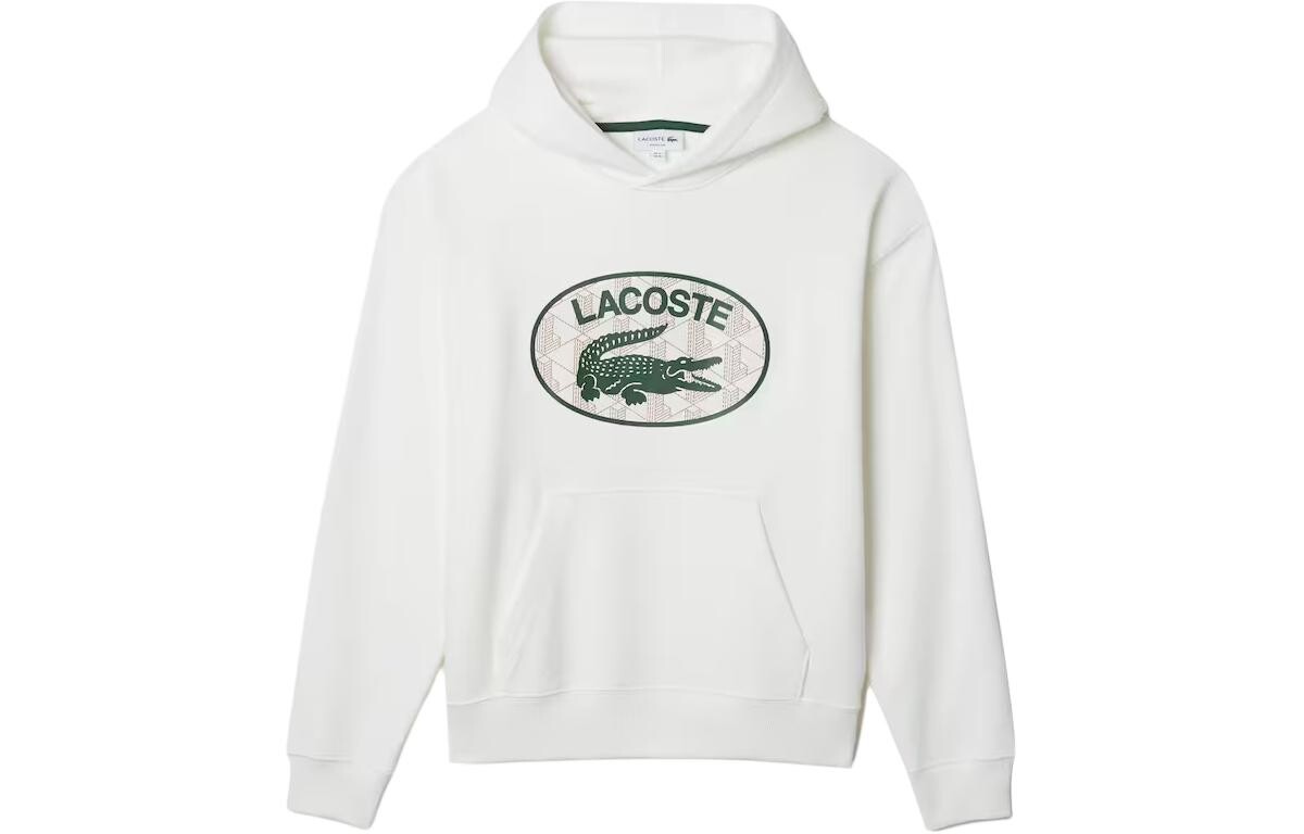 

Толстовка мужская белая Lacoste, белый