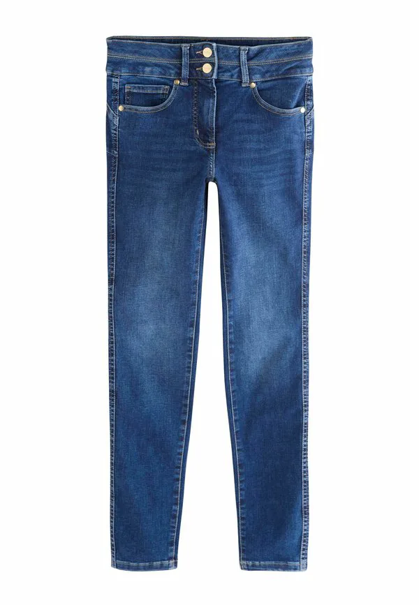 Джинсы-Скинни с эффектом подтяжки и придания формы Next, Mid Blue Denim Wash — фото 4
