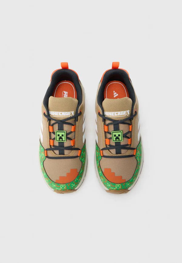 Походные ботинки унисекс ax4r для minecraft Adidas Terrex, Cardboard/White/Semi Impact Orange — фото 4