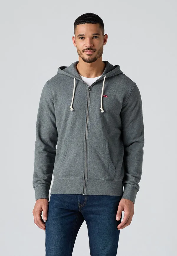 Оригинальная толстовка на молнии Levi'S, Charcoal Heather — фото 2