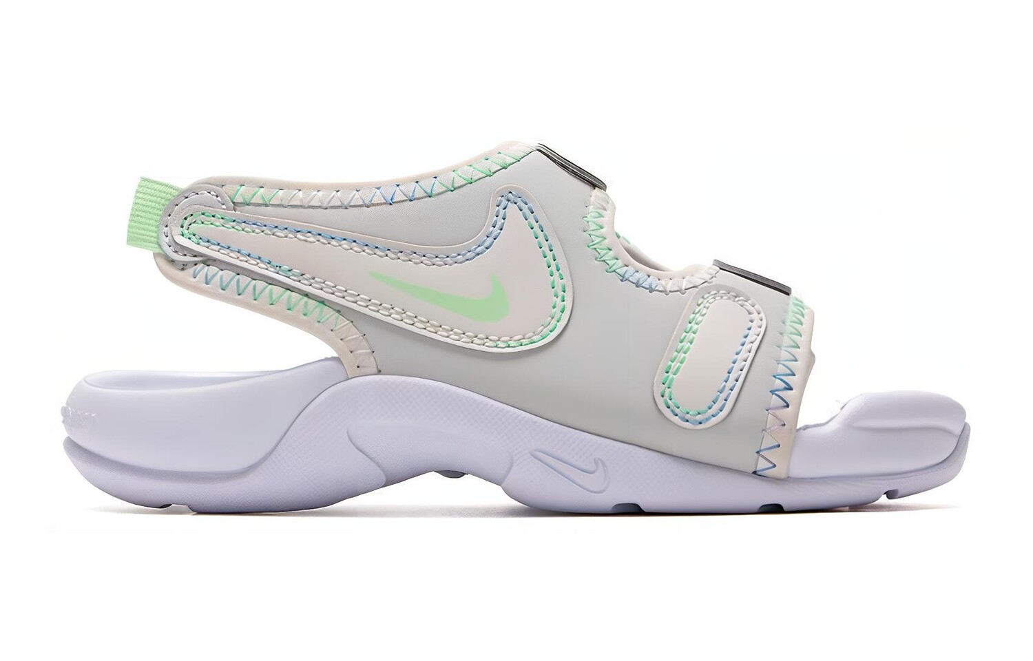 Детские сандалии Nike Sunray Adjust 7 Kids, Dust photon color/vapor green/phantom gray/white — фото 4