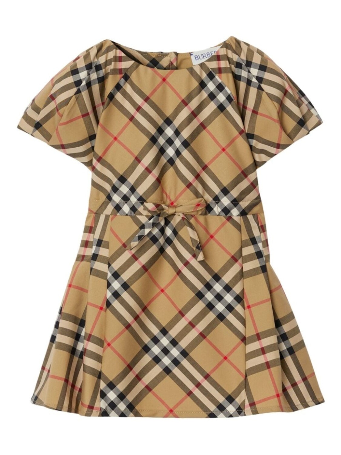 

Burberry Kids платье в клетку Vintage Check, коричневый