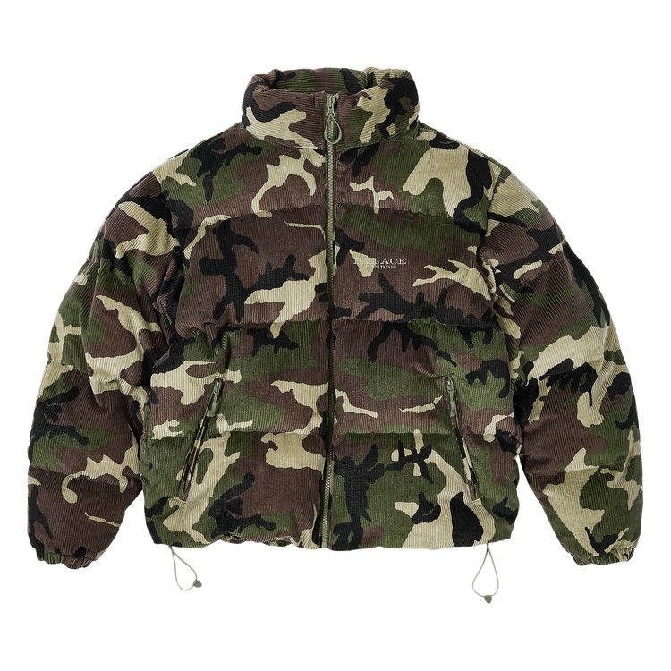 

Куртка Palace Corduroy Puffa Jacket 'Camo', разноцветный