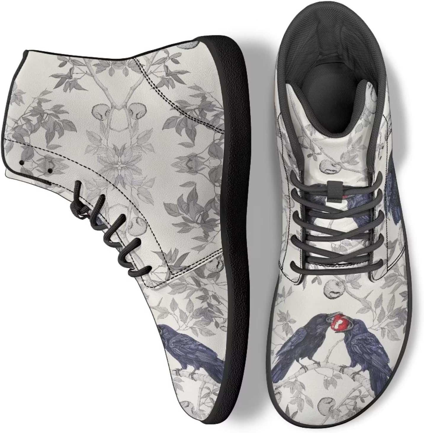 

Кроссовки Binienty с широкой колодкой, модные, женские и мужские, высокие, минималистичные, для босой ноги, легкие, для бега, Crow Couple