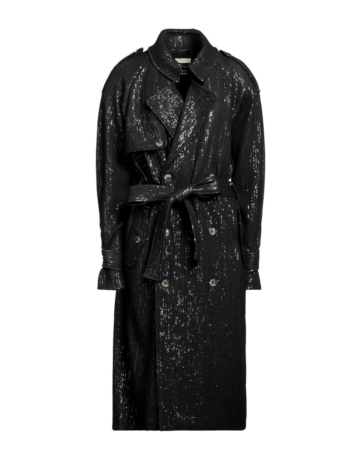 

Тренч The Mannei, черный